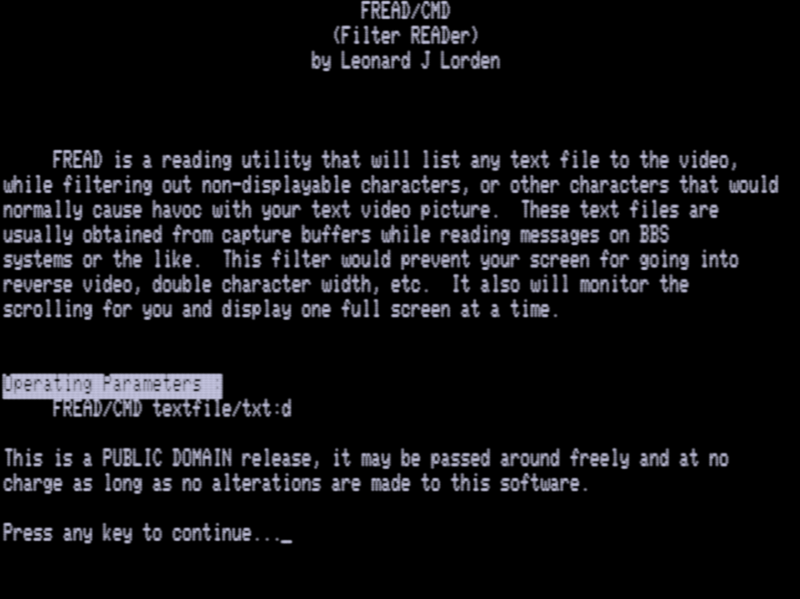 Screen shot
